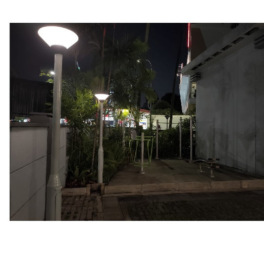 ILMAS Supreme 30W LED Post top lantern( Lamp Included, Pole Not included)-Fixture-DELIGHT OptoElectronics Pte. Ltd