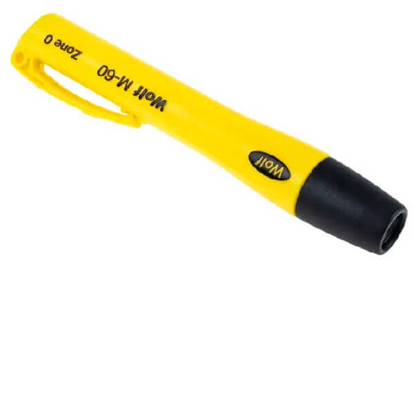 Wolf Safety M-60 ATEX LED Pen Torch Yellow 90 lm-Fixture-DELIGHT OptoElectronics Pte. Ltd