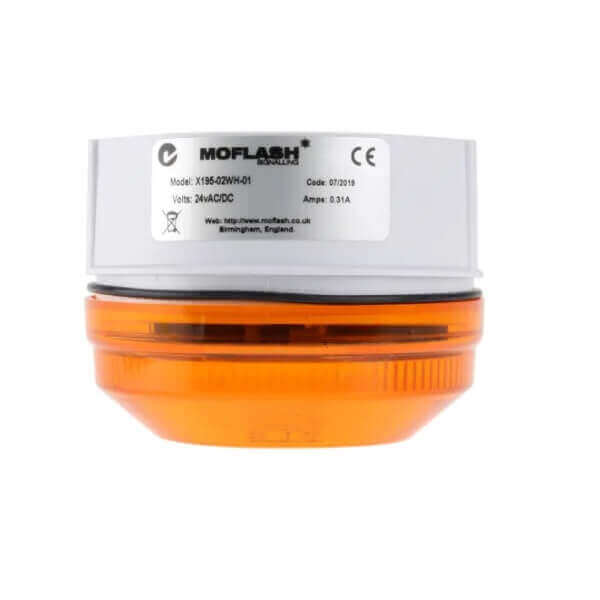 Moflash X 195 Xenon Beacon, Flashing, Surface Mount-Fixture-DELIGHT OptoElectronics Pte. Ltd