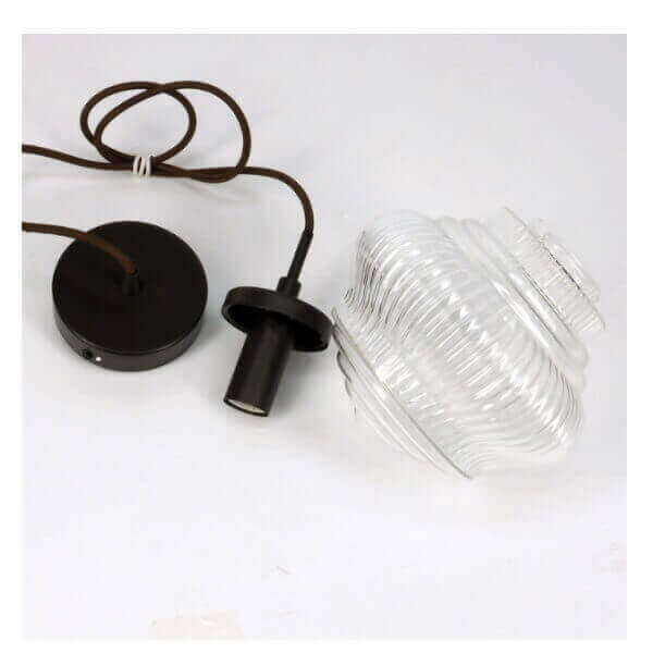 URBANA (XY-19091-1P-OBCL) GLASS PENDANT LIGHT-Home Decore-DELIGHT OptoElectronics Pte. Ltd