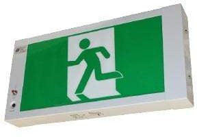 DENKO EXIT/Emergency Denko 1W LED Slim Profile Box Emergency Exit Light Running Man