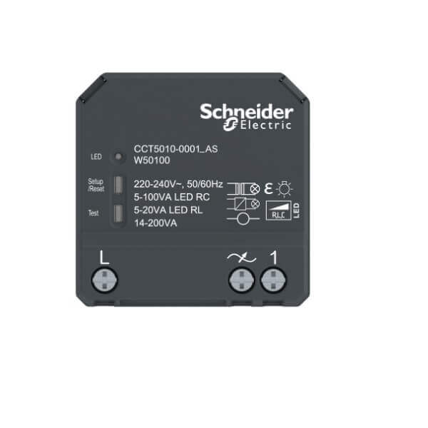 Schneider Wiser - 1 gang micro module dimmer-Home Decore-DELIGHT OptoElectronics Pte. Ltd