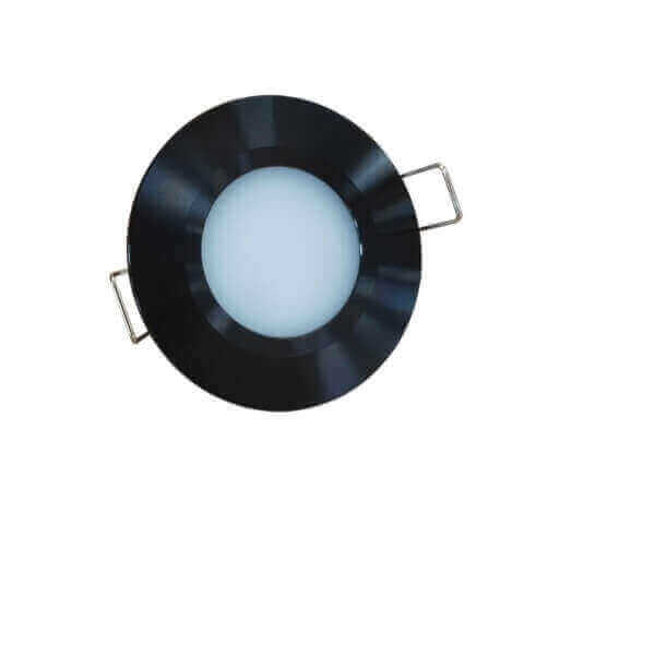 SOP DC34BD 3W, 24VDC, 120⁰ 4000K, 210LM, IP20 BLACK COLOUR (WITH SPRING CLIPS) LED MINI RECESSED DOWNLIGHT-Fixture-DELIGHT OptoElectronics Pte. Ltd