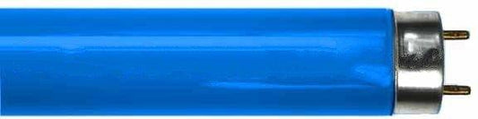 E5 Light Bulb 18W / BLUE Osram Fluorescent Colored T8 Tube (Blue ,Red, Green))