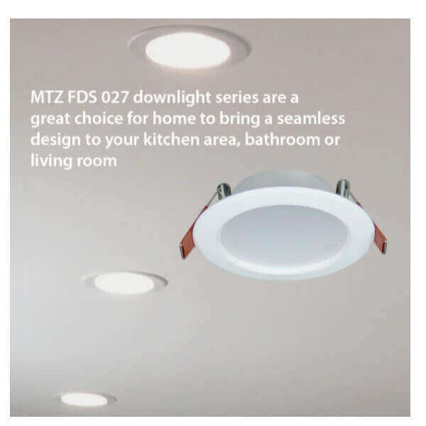 VISION+LITE (MTZ-FDS027) LED DOWNLIGHT-Fixture-DELIGHT OptoElectronics Pte. Ltd