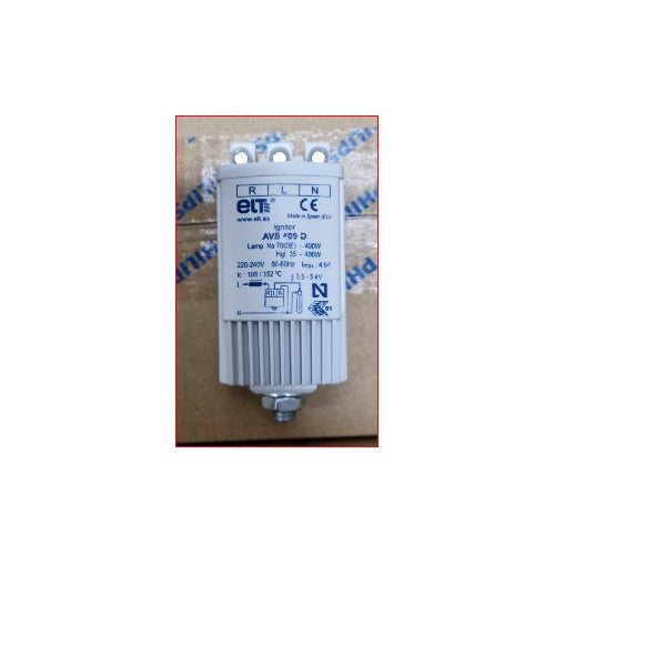 ELT AVS 400-D 220-240V 50-60Hz Igniter-Electrical Supplies-DELIGHT OptoElectronics Pte. Ltd