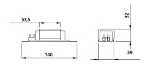 K5 Ballast /Drivers SUPER BRAND SP 040 36W BALLAST X25Pcs