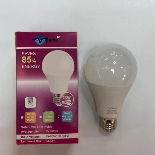 K6 LED Bulb 23W / 2300 Lu / 3000K VIVE 85-265V E27 LED GLS Bulb