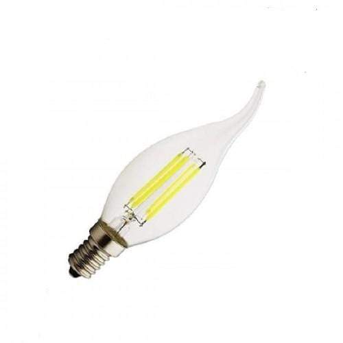 K6 LED Bulb VIVE C35L 230V 4W E14 Candle Led Lamp With Tail (Clear) (2700K)
