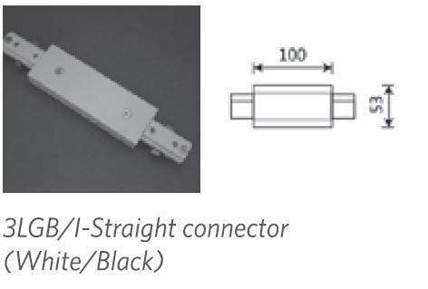 L7 Fixture I type / White OPPLE 3 Wire Connector Accessory For Led Spot TR Performer Spotlight
