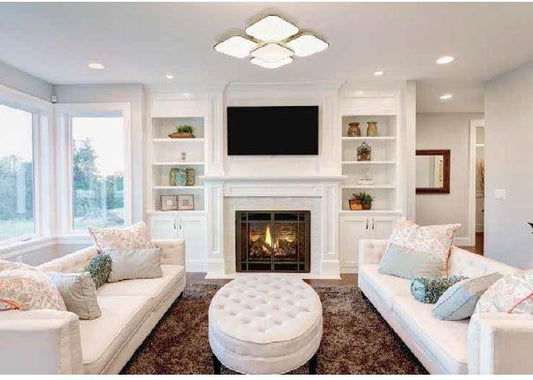 L7 Home Decore 77W / (5700+3000)K OPPLE MX D1 White designer Ceiling Light