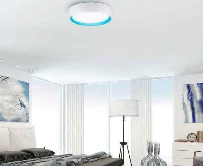 L7 Home Decore Round / Ocean Blue / 19W OPPLE MX D0/D1 designer Ceiling Light