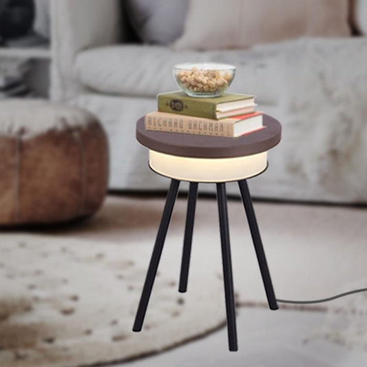 L7 Home Decore URBANA LED Decorative Table Lamp – (MSV-T1004-1A-COFFEE BLK) |Delight.com.sg