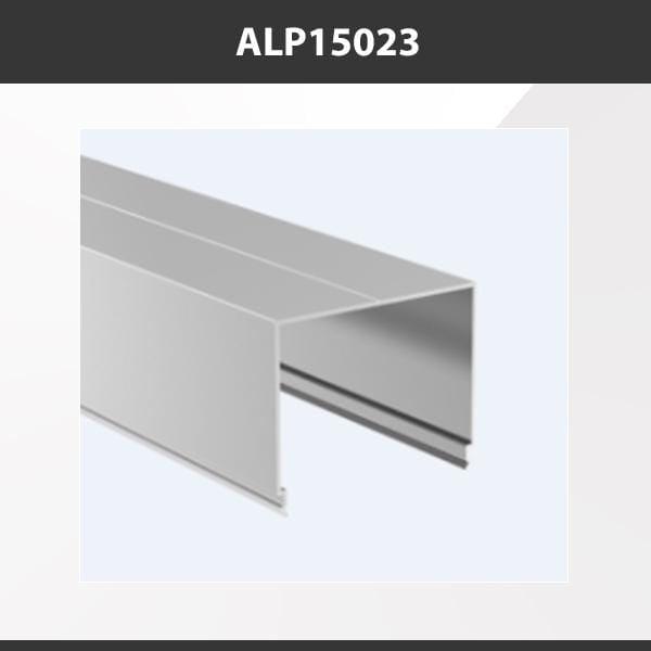 L9 Fixture ALP15023 [China] ALP15023 Aluminium Profile Accessories  x20Pcs
