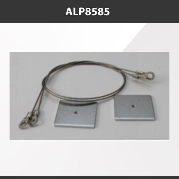 L9 Fixture ALP8585 [China] ALP8585 Aluminium Profile Accessories  x20Pcs