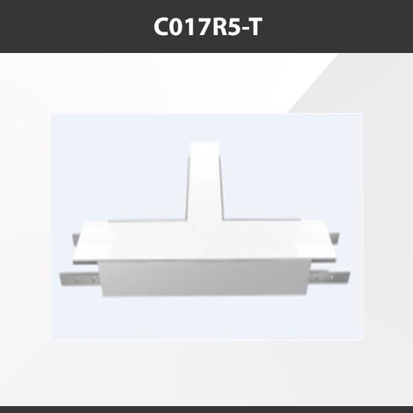 L9 Fixture C017R5-T [China] ALP017-R5  Aluminium Profile Accessories  x20Pcs