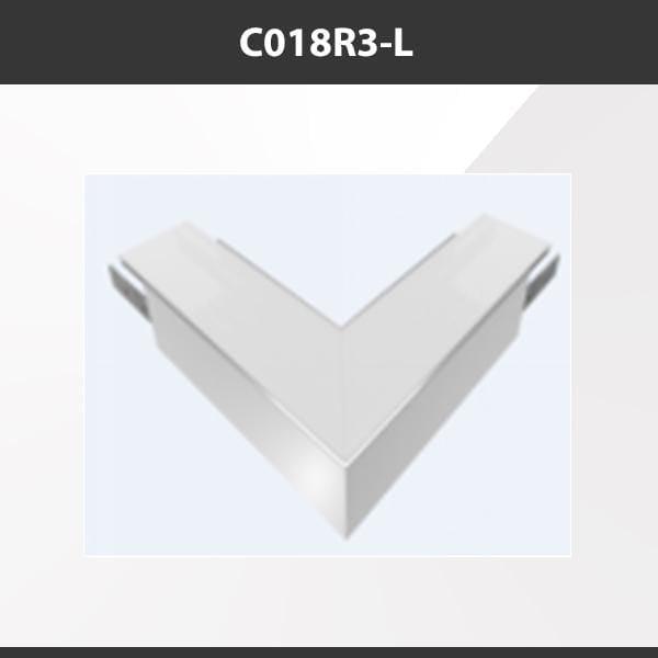 L9 Fixture C018R3-L [China] ALP018-R3  Aluminium Profile Accessories  x20Pcs