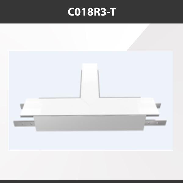 L9 Fixture C018R3-T [China] ALP018-R3  Aluminium Profile Accessories  x20Pcs