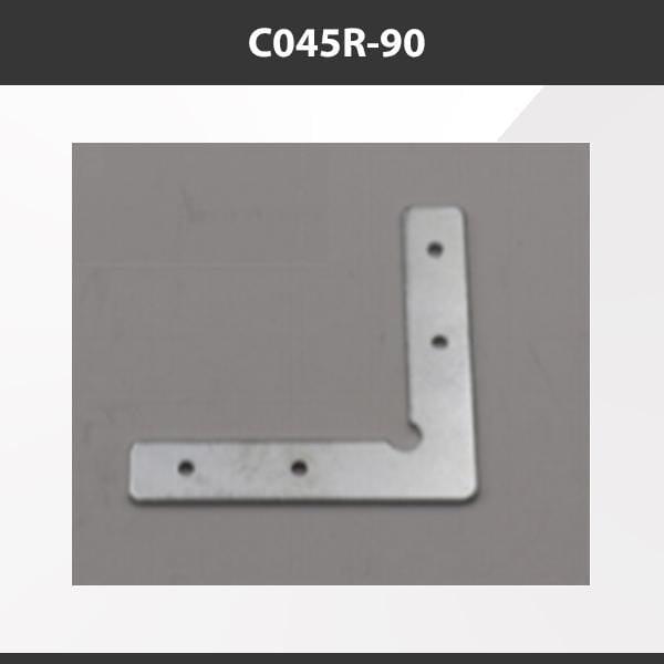 L9 Fixture C045R-90 [China] ALP045-R  Aluminium Profile Accessories  x20Pcs