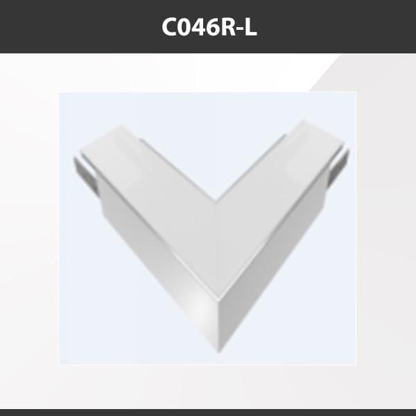 L9 Fixture C046R-L [China] ALP046-R  Aluminium Profile Accessories  x20Pcs