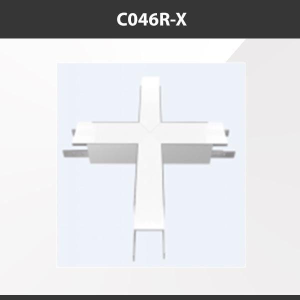 L9 Fixture C046R-X [China] ALP046-R  Aluminium Profile Accessories  x20Pcs