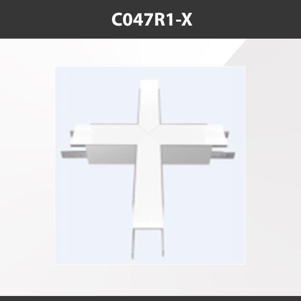 L9 Fixture C047R1-X [China] ALP047-R1  Aluminium Profile Accessories  x20Pcs