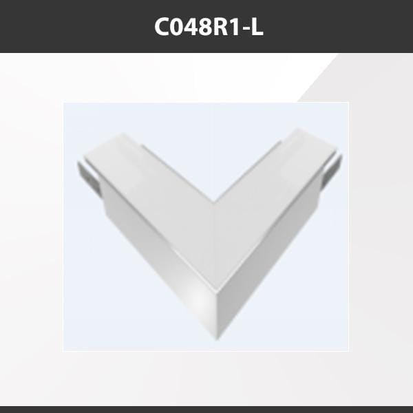 L9 Fixture C048R1-L [China] ALP048-R1  Aluminium Profile Accessories  x20Pcs