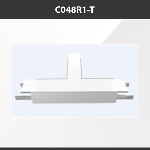 L9 Fixture C048R1-T [China] ALP048-R1  Aluminium Profile Accessories  x20Pcs