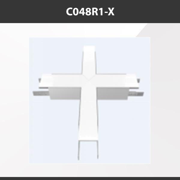 L9 Fixture C048R1-X [China] ALP048-R1  Aluminium Profile Accessories  x20Pcs
