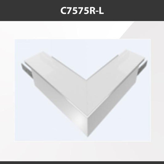 L9 Fixture C7575R-L [China] ALP7575-R Aluminium Profile Accessories  x20Pcs