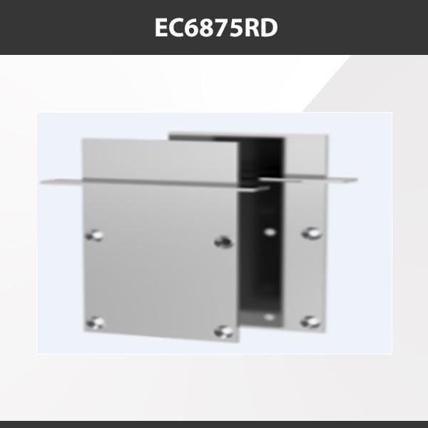 L9 Fixture EC6875RD [China] ALP6875-RD Aluminium Profile Accessories  x20Pcs