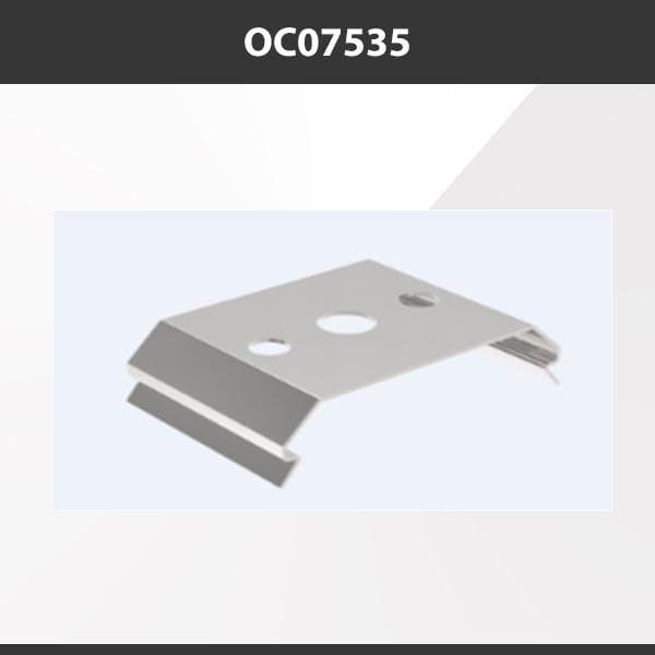L9 Fixture OC07535 [China] ALP7535 Aluminium Profile Accessories  x20Pcs