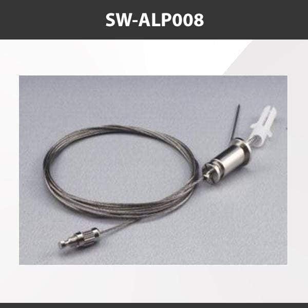 L9 Fixture SW-ALP008 [China] ALP008 Aluminium Profile Accessories  x20Pcs