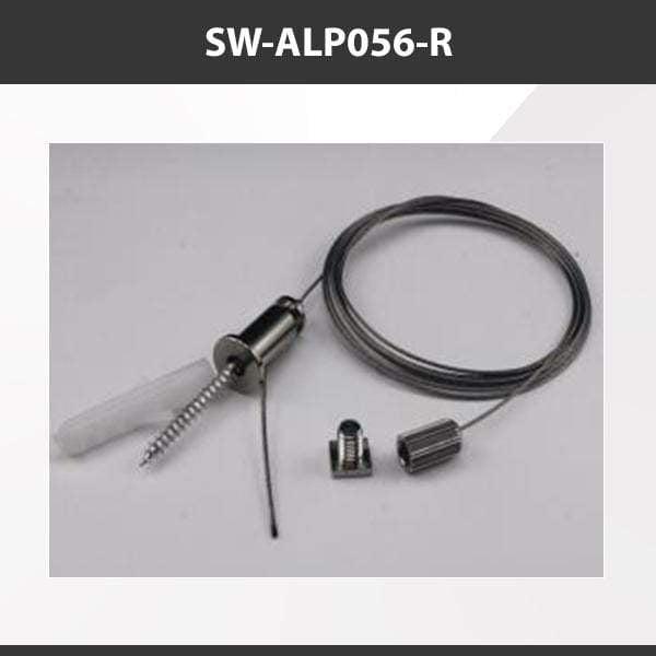 L9 Fixture SW-ALP056-R [China] ALP056-R Aluminium Profile Accessories  x20Pcs