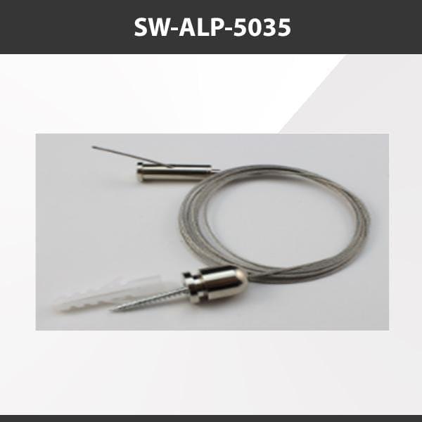 L9 Fixture SW-ALP5035 [China] ALP5035 Aluminium Profile Accessories  x20Pcs