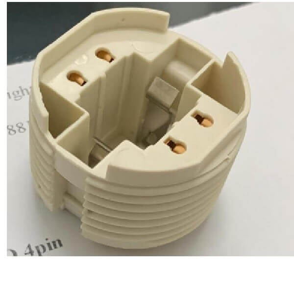 G24Q/GX24Q 4pin Socket Lamp holder-Electrical Supplies-DELIGHT OptoElectronics Pte. Ltd