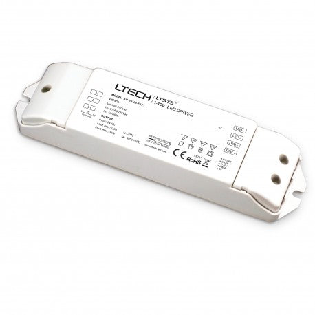 [China] LTECH 1-10V LED Driver A (AD-36-12-F1P1) (D-36-24-F1P1)-Ballast /Drivers-DELIGHT OptoElectronics Pte. Ltd