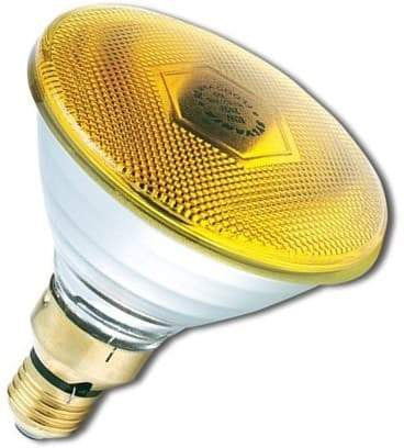 LEDVANCE Light Bulb 80W / YELLOW Osram Concentra PAR38 Color x12PCs