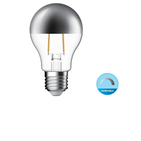 Megaman SIGV1 CROWN SILVER A60 4.2W E27 2700K DIM Light-LED Bulb-DELIGHT OptoElectronics Pte. Ltd