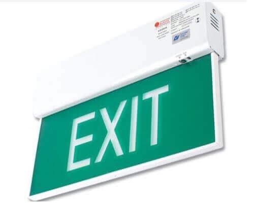 Maxspid EXIT/Emergency Maxspid 1W Emergency Exit Light LEDER ES/M/W5100 Surface Mounted
