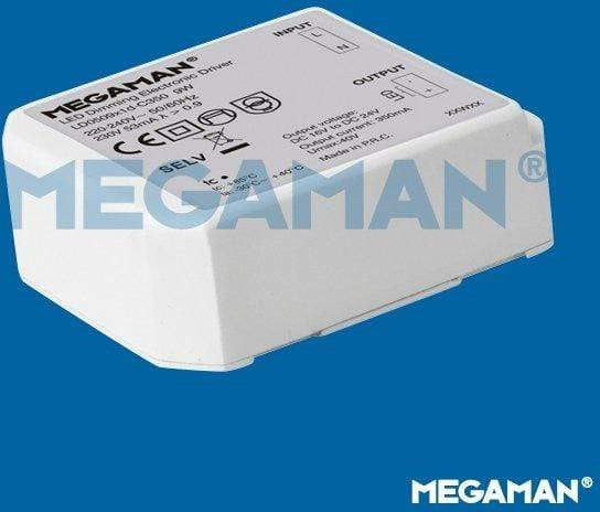 MEGAMAN Ballast /Drivers MEGAMAN LED Converters & Transformers (DC 16-24V, C350mA)