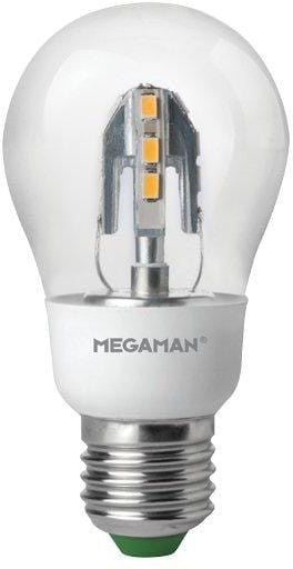 MEGAMAN LED Bulb 2800K MEGAMAN LG4105.5CS-E27 Clear 5.5W Classic Design LED Light Bulb for Room