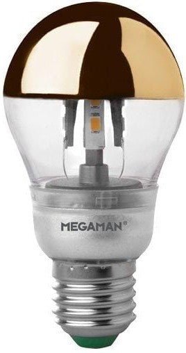 MEGAMAN LED Bulb 2800K MEGAMAN LS0505D Dimmable LED Light for Room Crown Brass 5W Dim E27
