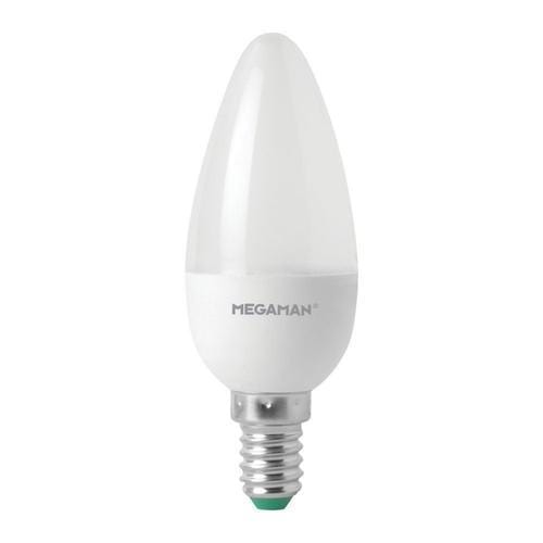 MEGAMAN CLSV1 C35 4.9W E14 FS 6500K LED Candle E14 Warm White , LED Light Bulbs-LED Bulb-DELIGHT OptoElectronics Pte. Ltd