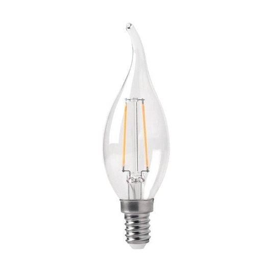 MEGAMAN LED Bulb MEGAMAN LED Filament Tip 4W Clear E14 Warm White LED Bulb