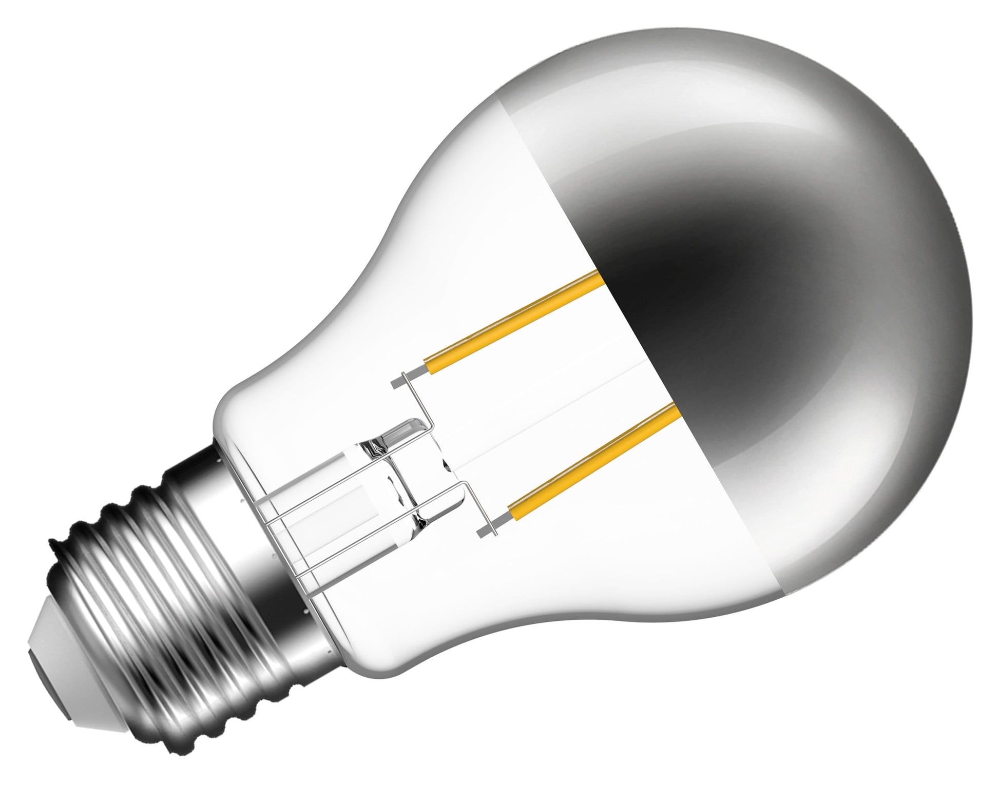 MEGAMAN LED Bulb MEGAMAN LS201046-CSv00-E27-2800K LED Crown Silver 4.6W E27 Warm White, Classic LED Bulb