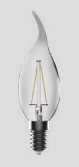 OPPLE LED Bulb OPPLE Ecomax Filament Frame Candle Lamp E14 Non-Dimmable LED Bulb