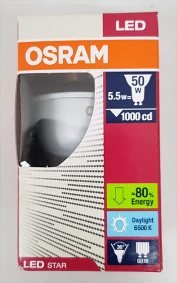 Osram LED Star PAR16 220-240V GU10 LED Spotlight Bulb Delight - DELIGHT OptoElectronics Pte. Ltd