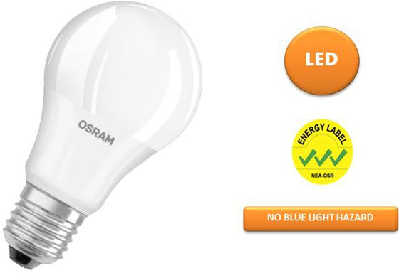 Osram LED Value Classic A60 8.5W LED Bulb - DELIGHT OptoElectronics Pte. Ltd