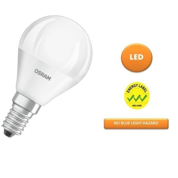 Osram LED Value Classic P40F Frosted Bulb, LED Light Bulb - DELIGHT OptoElectronics Pte. Ltd